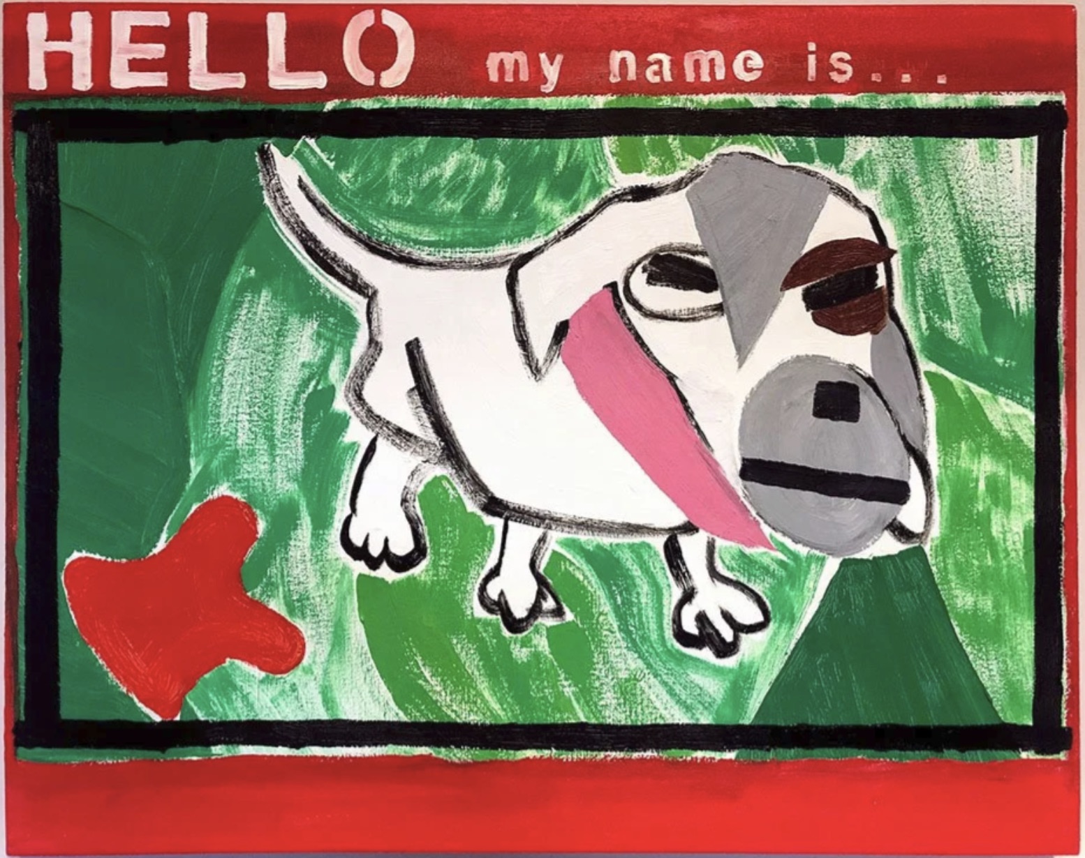 The Dog painting
