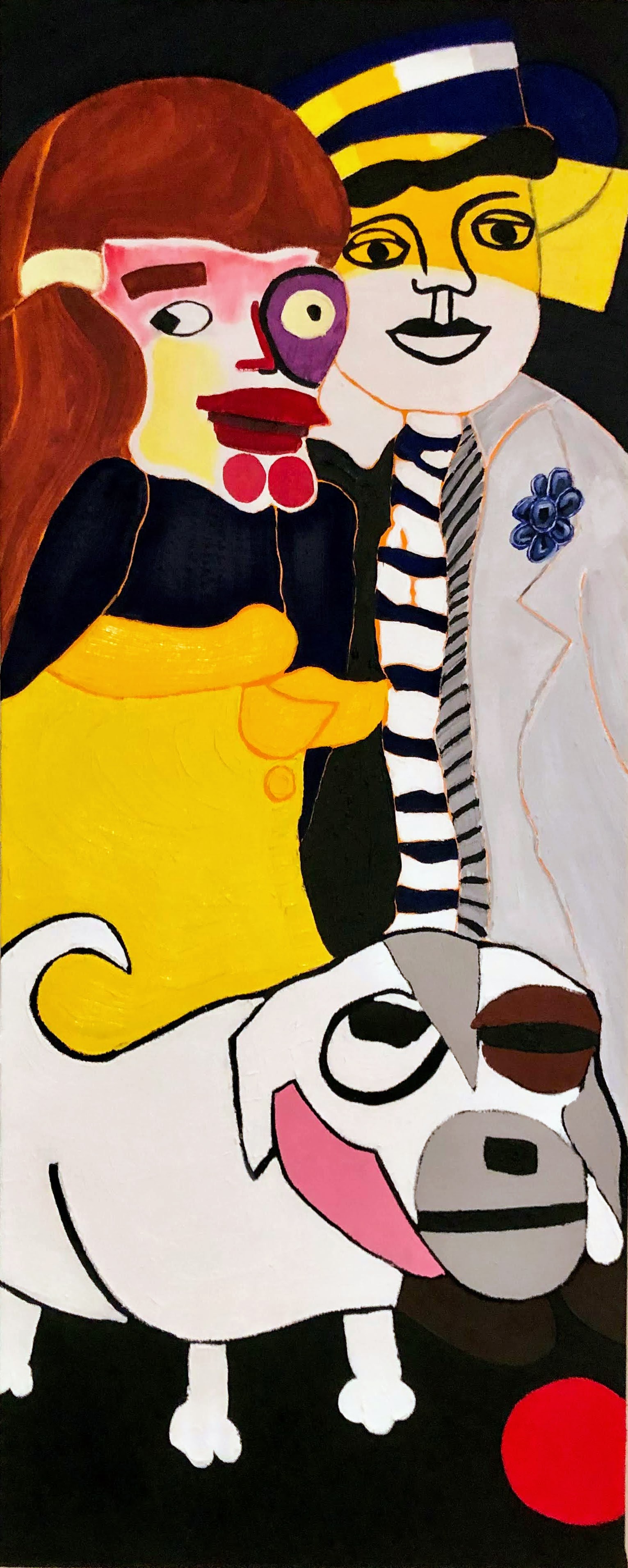 The Family painting