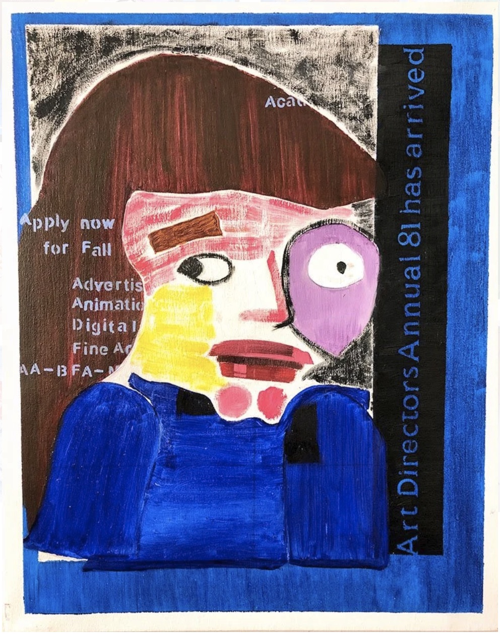 The Girl painting